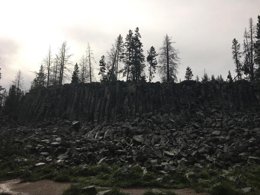 Sheepeaters Cliff, Yellowstone National Park