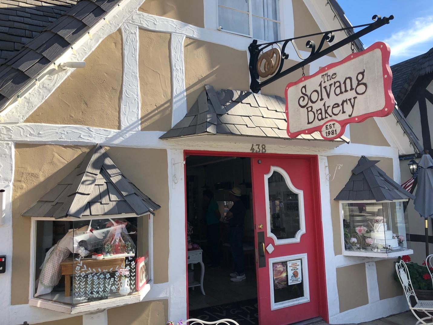 Bakery at Solvang, California, USA