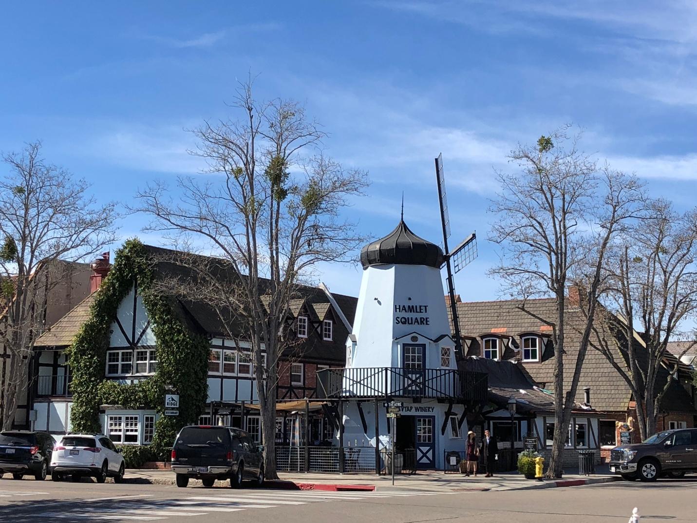 Windmill at Solvang, California, USA