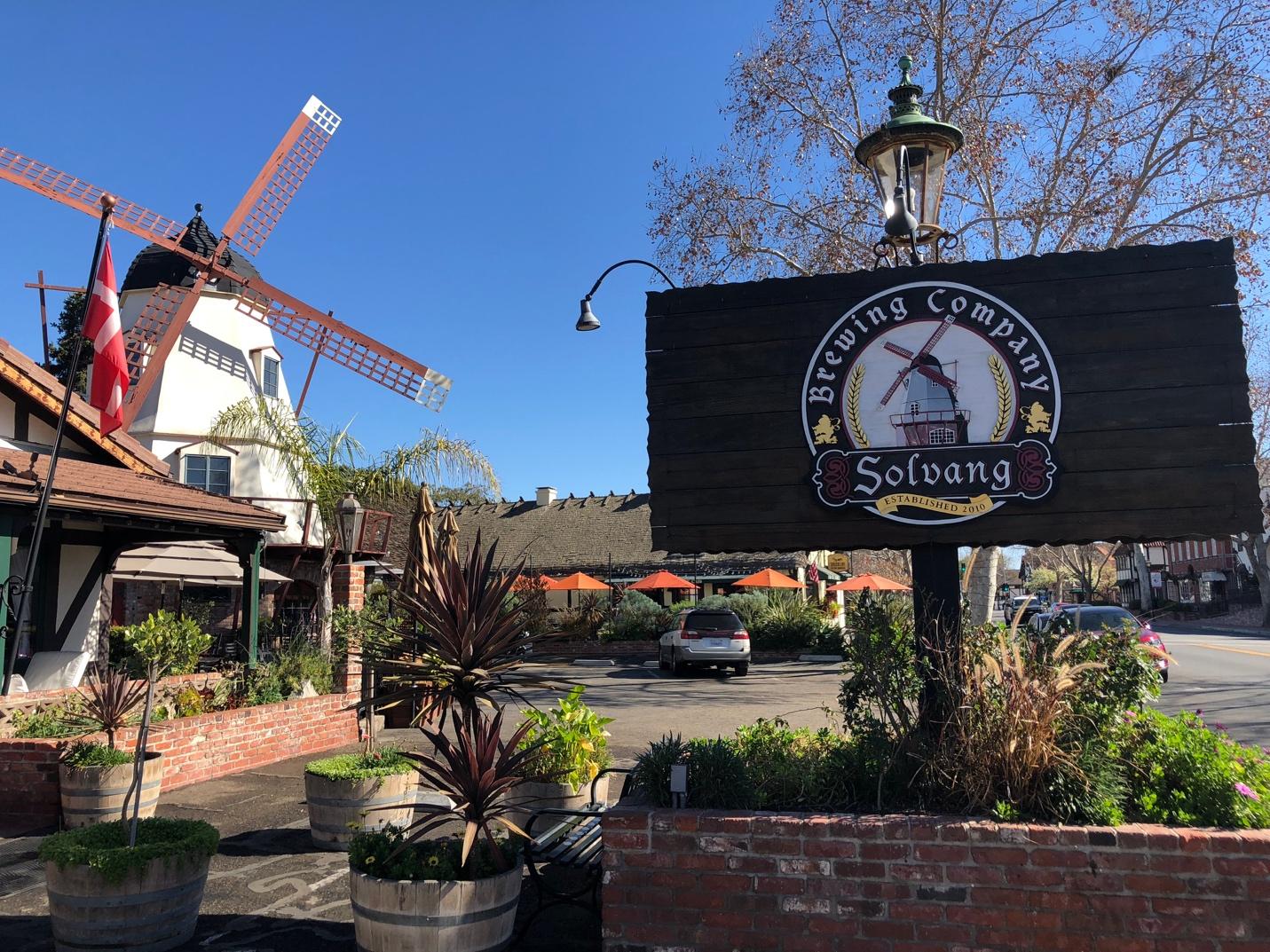 Windmill at Solvang, California, USA